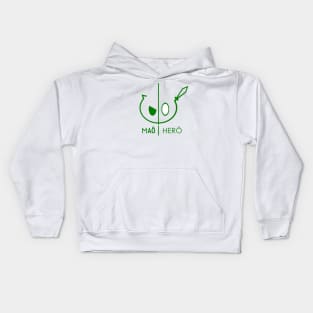 Maou | Hero Logo (Green) Kids Hoodie